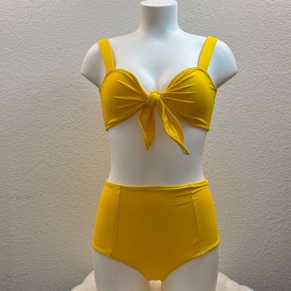 Yellow Bikini Set - Picture 2 of 4